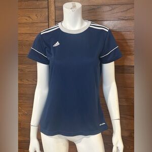 Adidas Women's Blue Sports Top medium